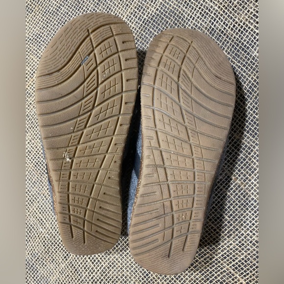 Earth Origins Jenna Felt Grey Slip-on Clogs, Sz 6.5 M, Cork Midsole, Memory Foam - Picture 7 of 7